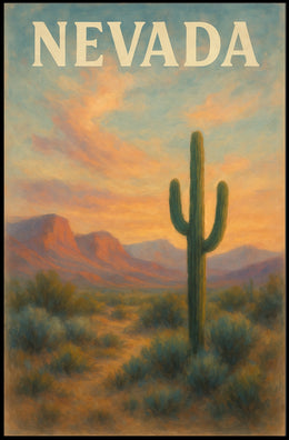 Nevada Sunset Poster