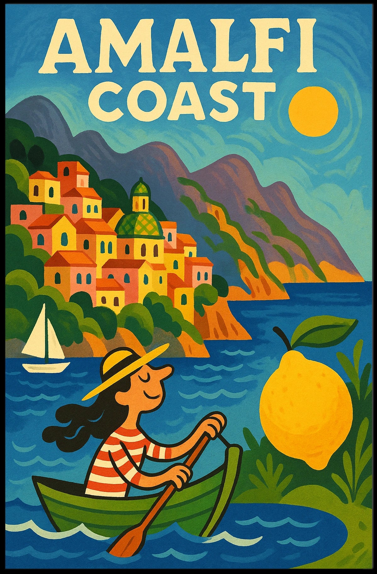 Amalfi Coast Adventure Poster