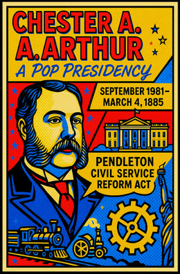 Chester A. Arthur A Pop Presidency Poster PosterGoat
