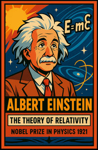 Albert Einstein The Theory Of Poster