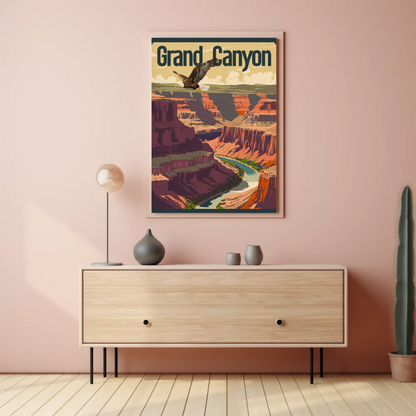 Grand Canyon Vintage Poster