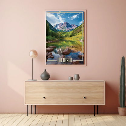 Colorado Vintage Poster