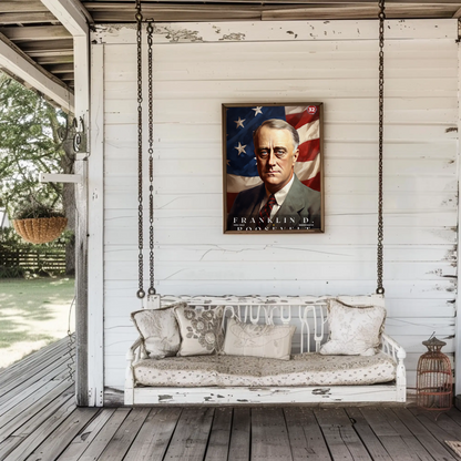 Franklin Roosevelt 32nd President Of The United States Portrait