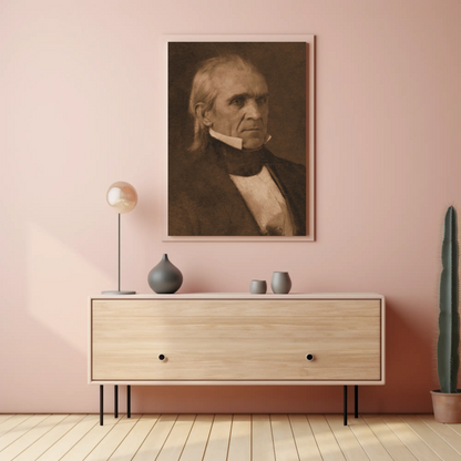 James Polk 11th President Sepia Photo