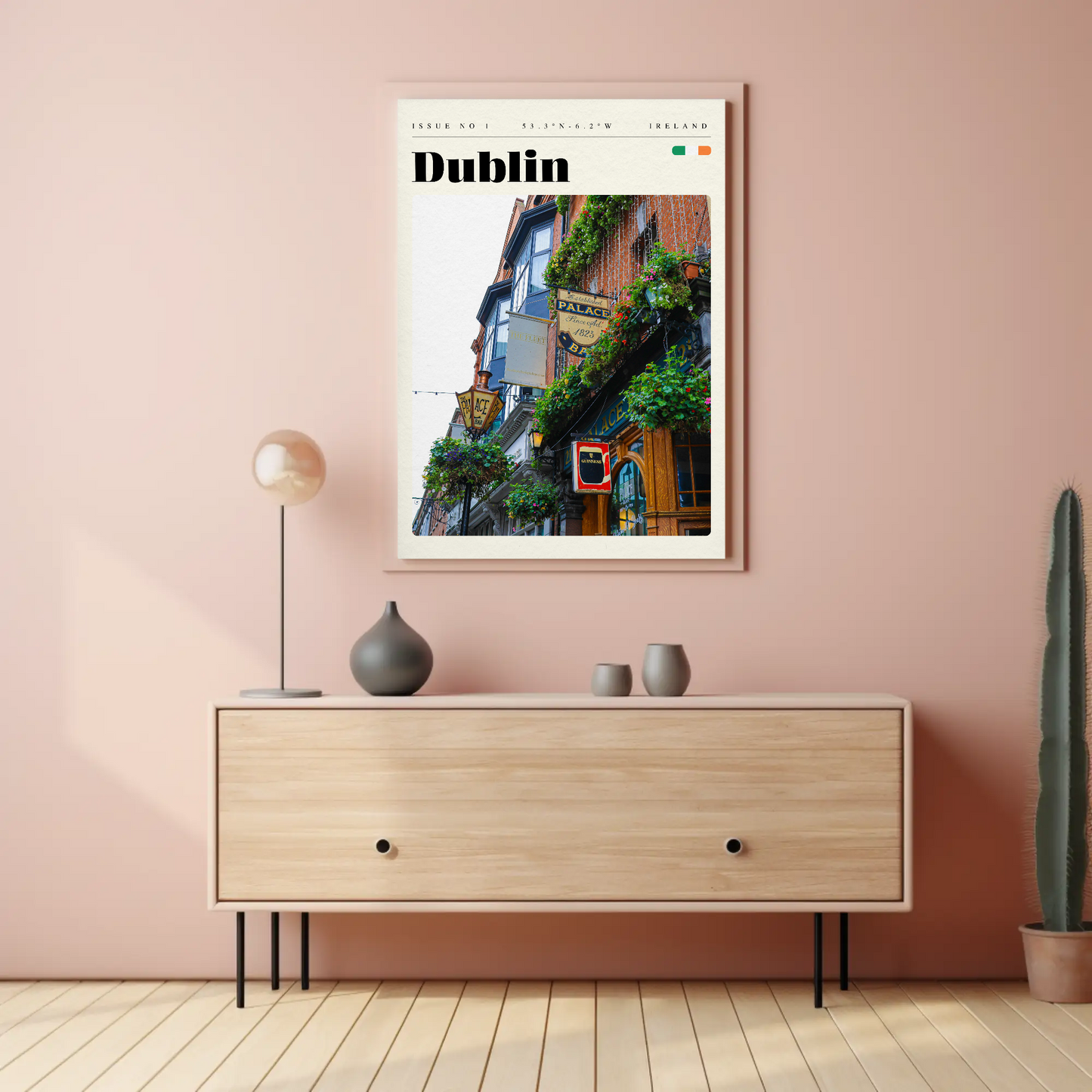 Vintage Poster - Dublin Palace Bar