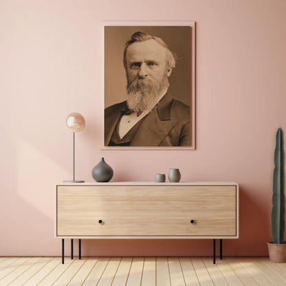 Rutherford B. Hayes 19th President Sepia Photo