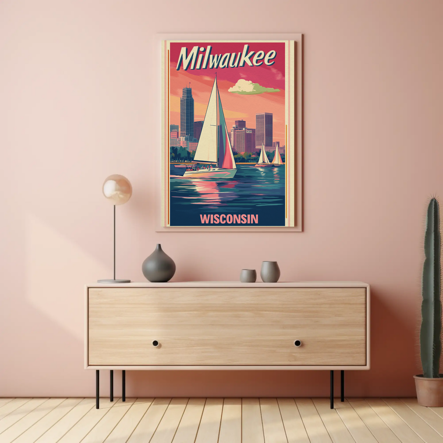 Milwaukee Vintage Poster