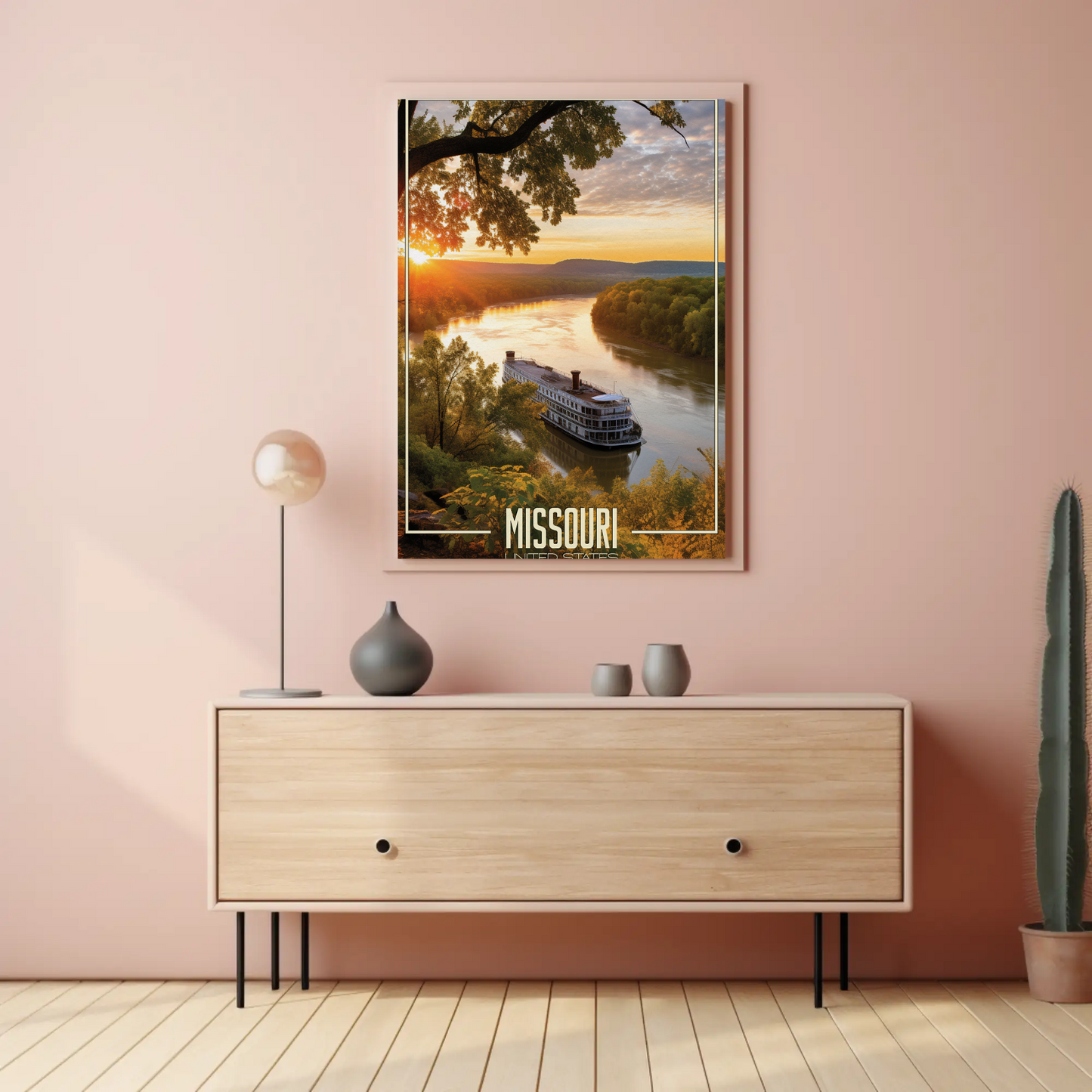 Missouri Vintage Poster