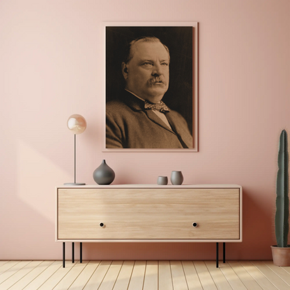 Grover Cleveland 24th President Sepia Photo