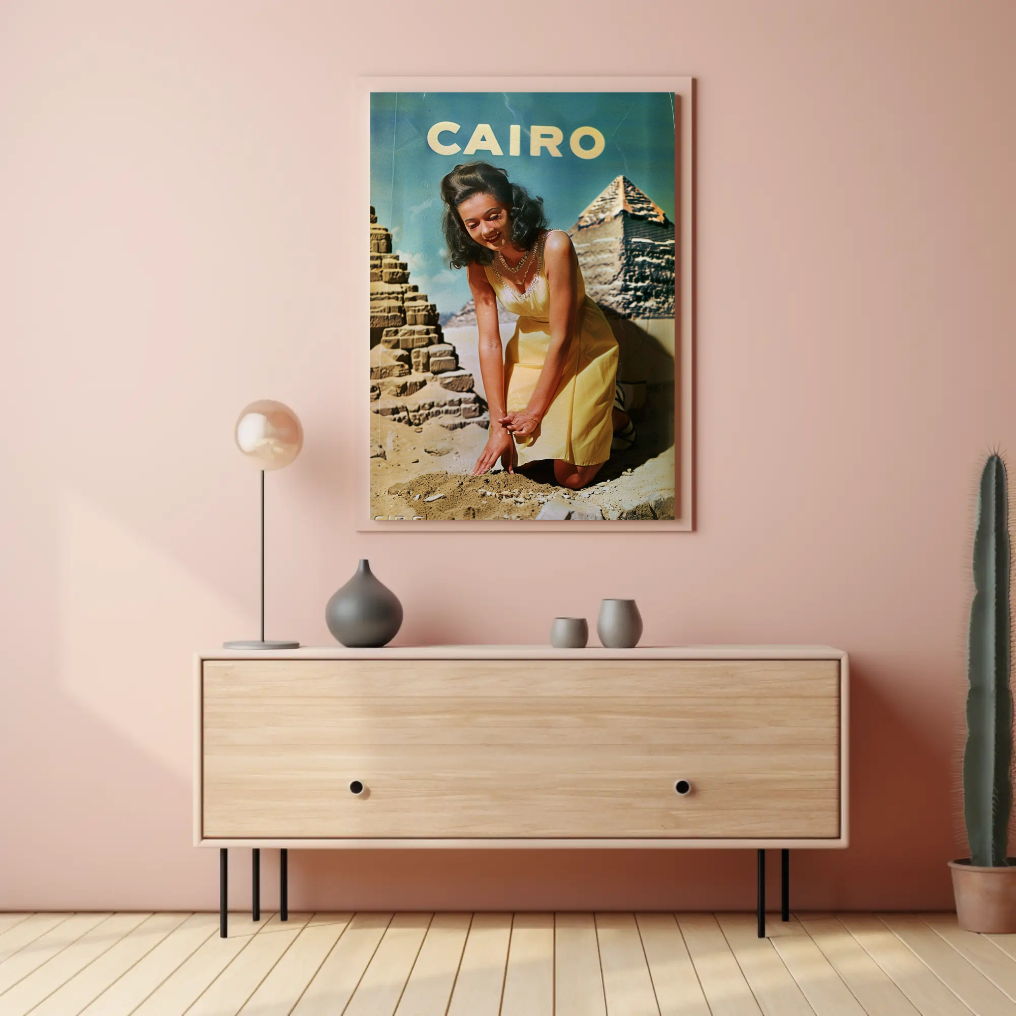 Cairo Vintage Poster