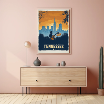 Tennessee Vintage Poster