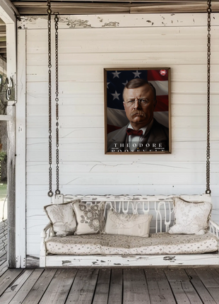 Theodore Roosevelt 26th President Of The United States Portrait