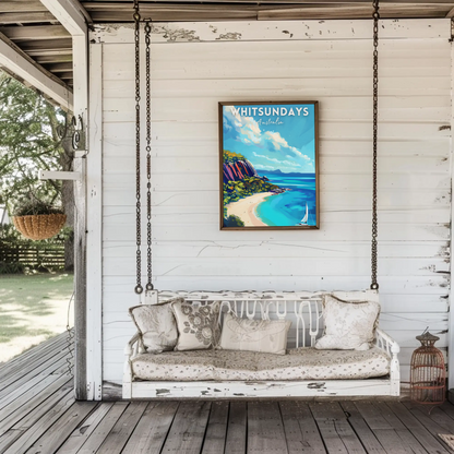Whitsundays, Australia Vintage Poster