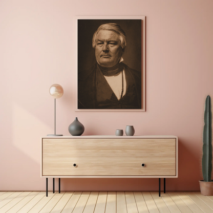 Millard Fillmore 13th President Sepia Photo