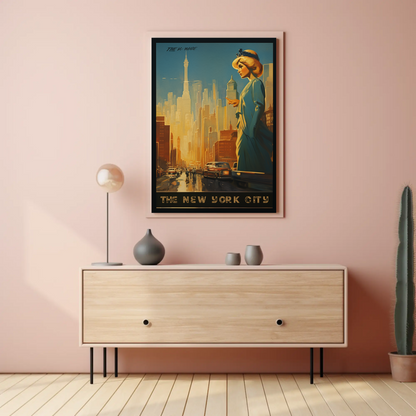 New York City Vintage Poster