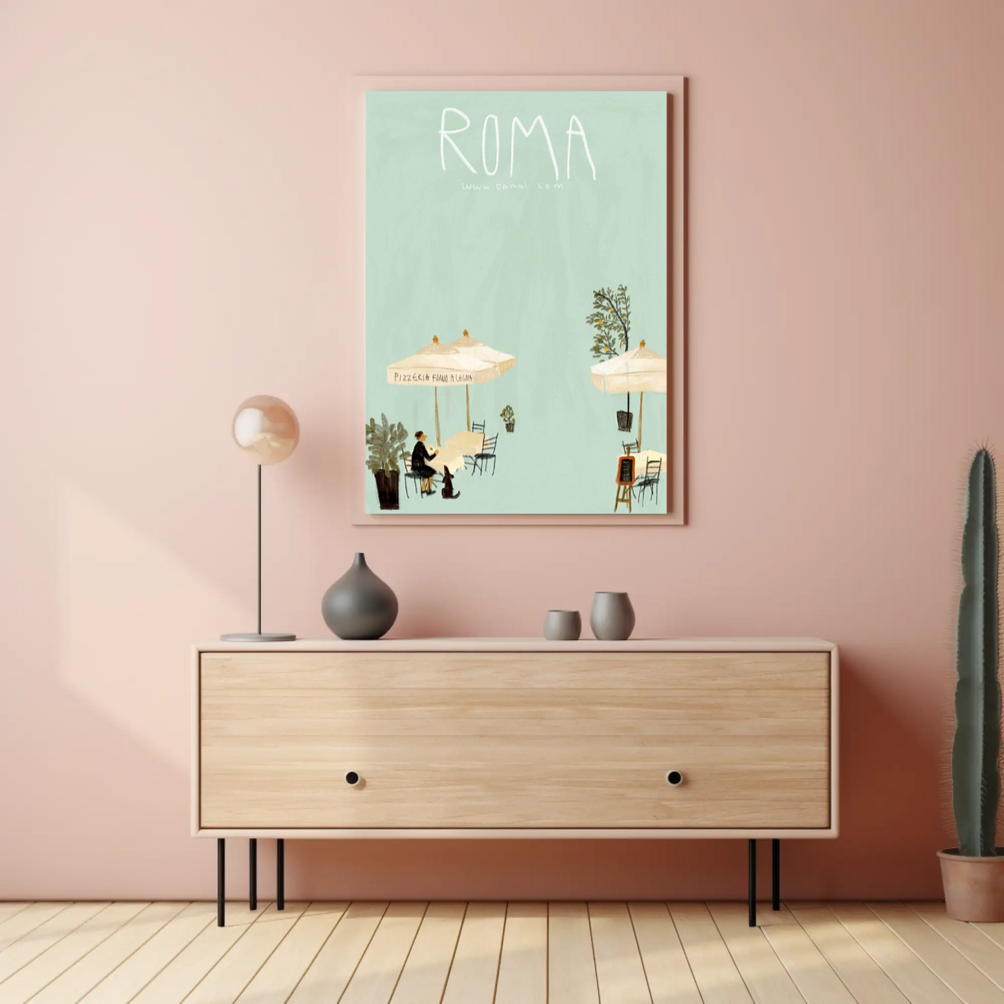 Roma: Italian CafÃ Poster