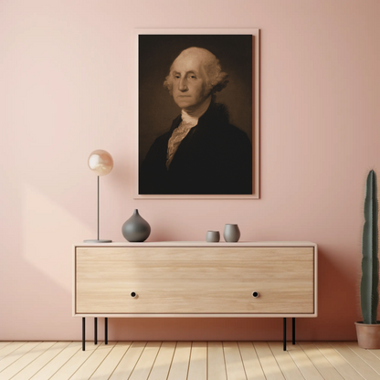 George Washington 1st President Of The United States Sepia Photo
