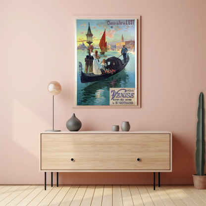From Paris to Venice Poster