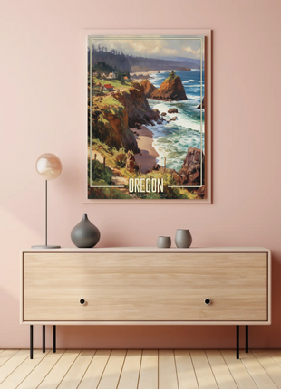 Vintage Poster - Oregon United States