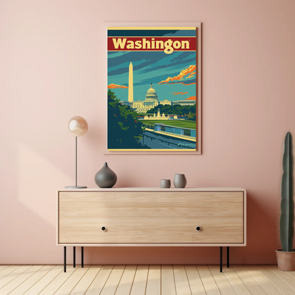 Washington Capitol and Monument