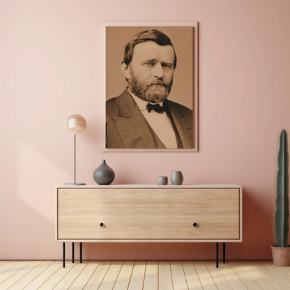 Ulysses S. Grant 18th President Sepia Photo