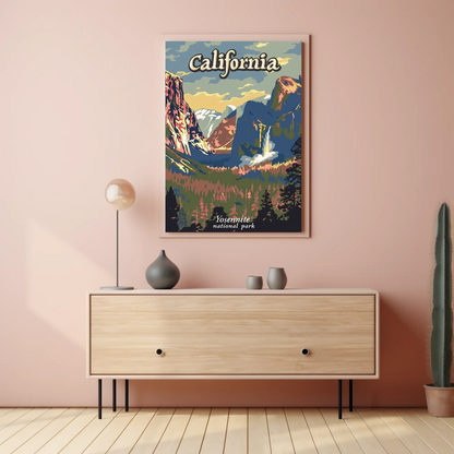 Yosemite National Park Poster