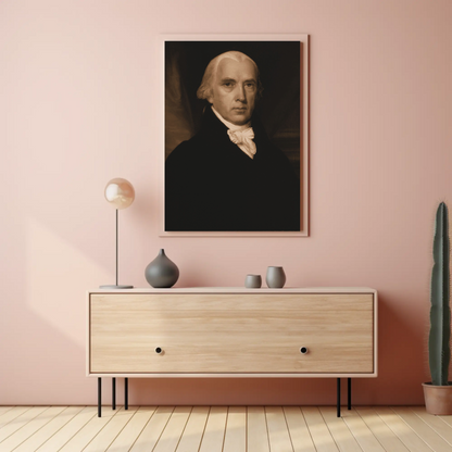 James Madison 4th President Sepia Photo