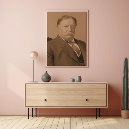 William Taft 27th President Sepia Photo