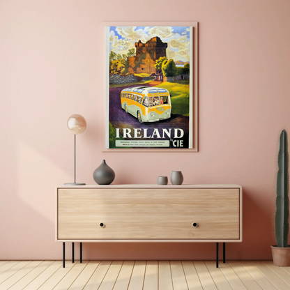 Ireland by CIE Vintage Poster