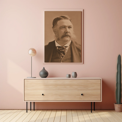 Chester A. Arthur 21st President Sepia Photo