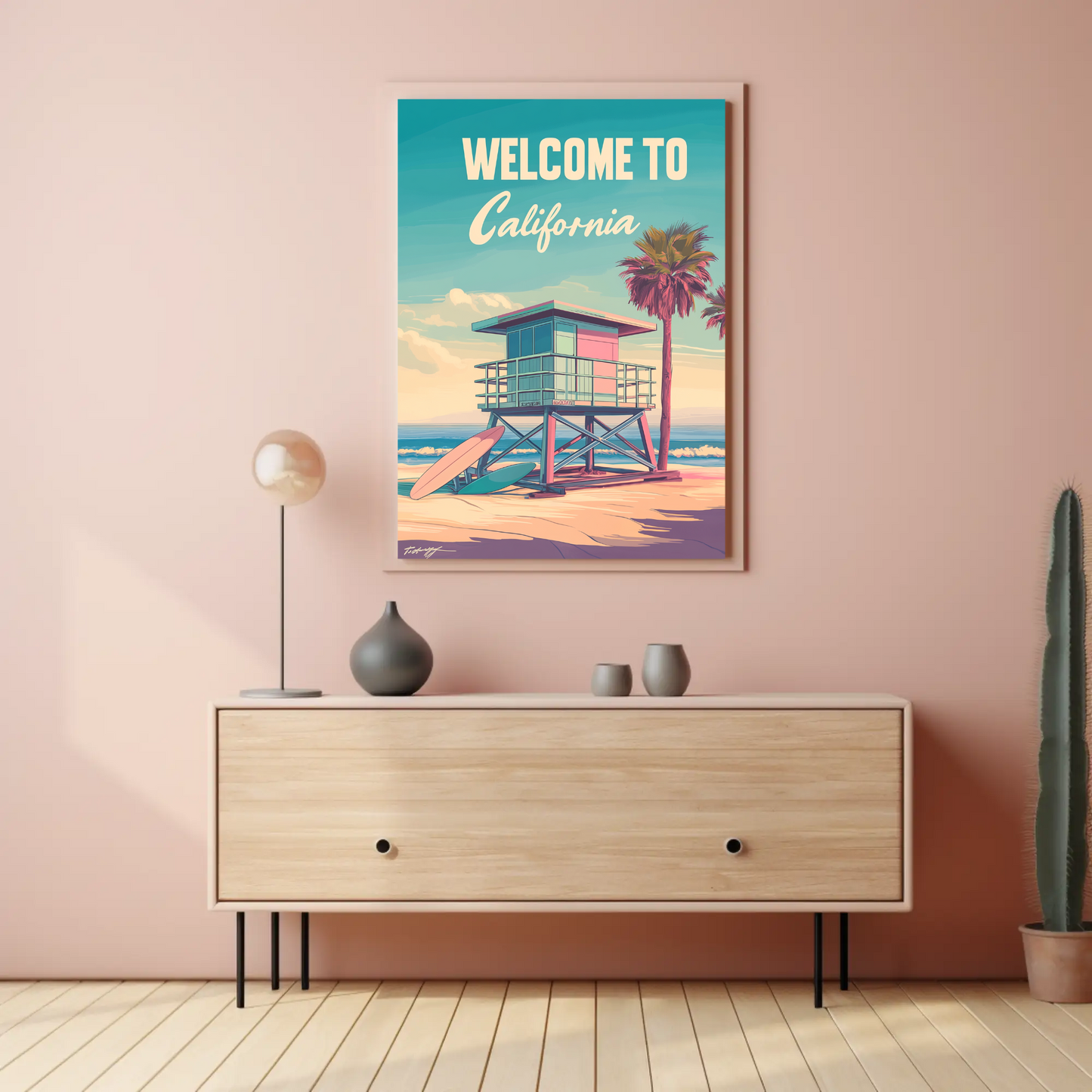 Welcome to California Poster