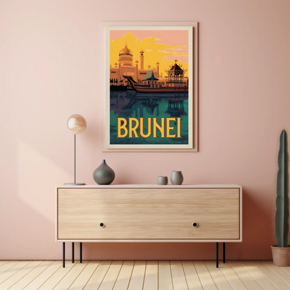Vintage Poster Brunei