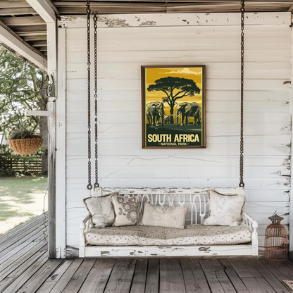 South Africa National Park Poster