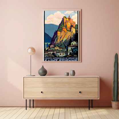 Saint-Étienne, France Poster