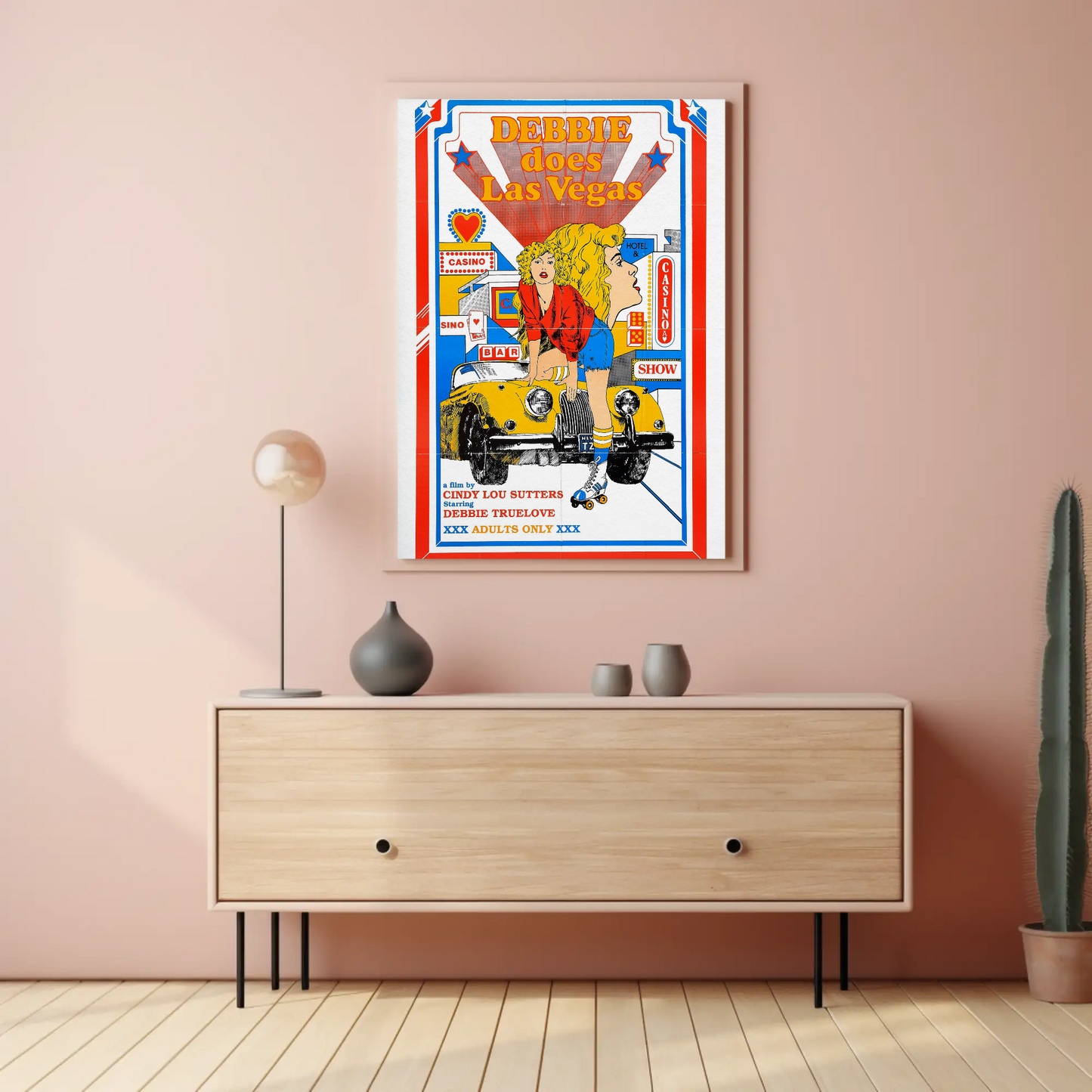Vintage Poster Debbie Does Las Vegas