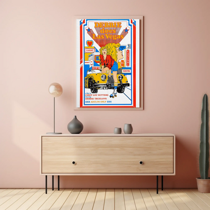 Vintage Poster Debbie Does Las Vegas