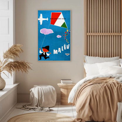 Hungarian Airlines Malev Poster
