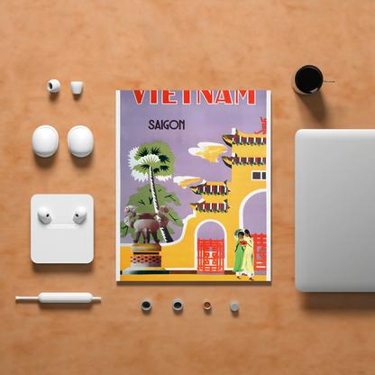 Vietnam Travel Poster
