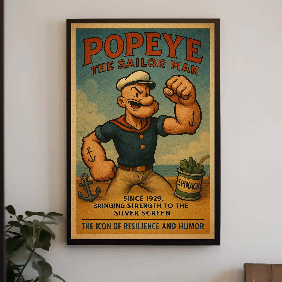 Popeye 1929 Art Poster POP-89
