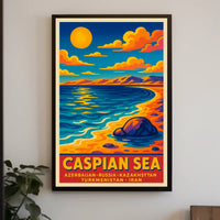 Caspian Sea Poster