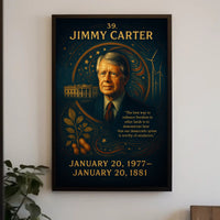 Jimmy Carter Civic Impact Gallery Print Poster PosterGoat