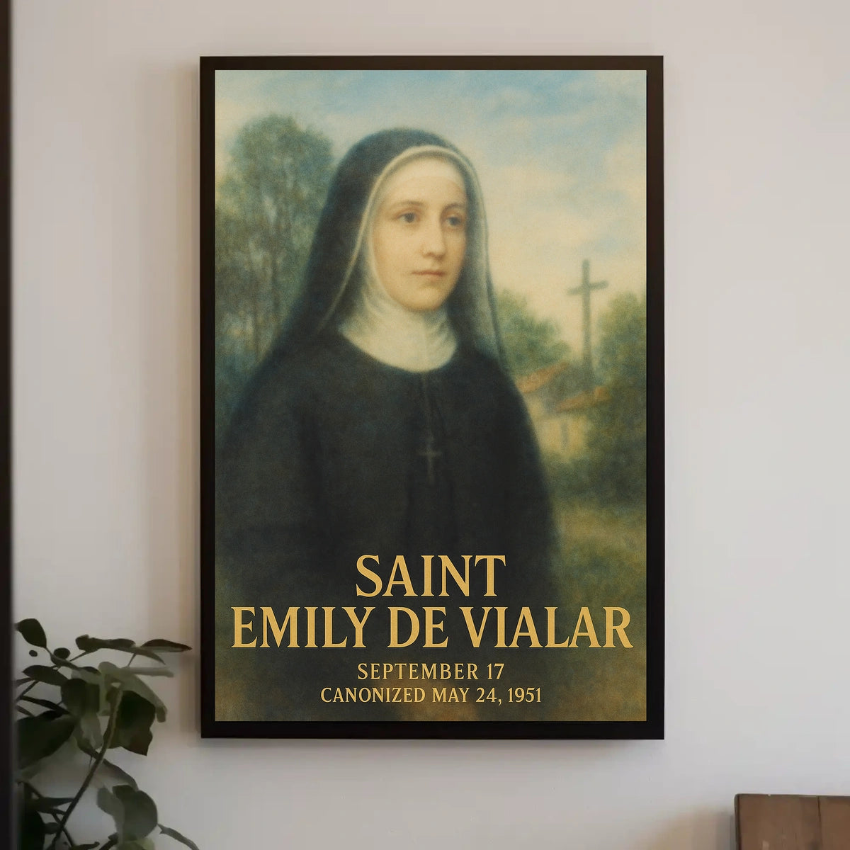 Saint Emily De Vialar Poster
