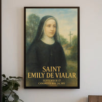 Saint Emily De Vialar Poster