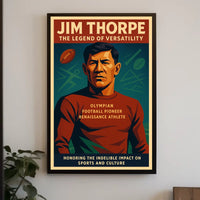 Jim Thorpe The Legend of Versatility Jim Thorpe Poster