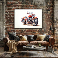 Crimson Cruiser Poster