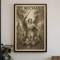 St. Michael Protector Of The Faithful Poster