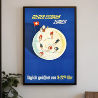 Dolder Eisbaan Zürich Poster