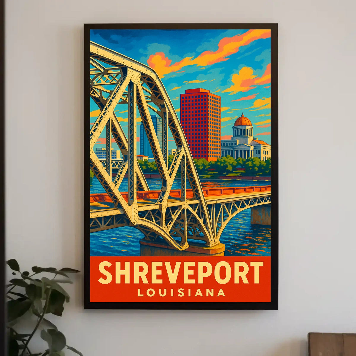 Shreveport Louisiana Poster