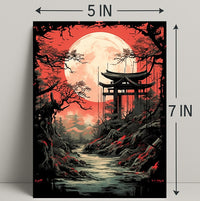 Moonlit Tranquility Poster PosterGoat