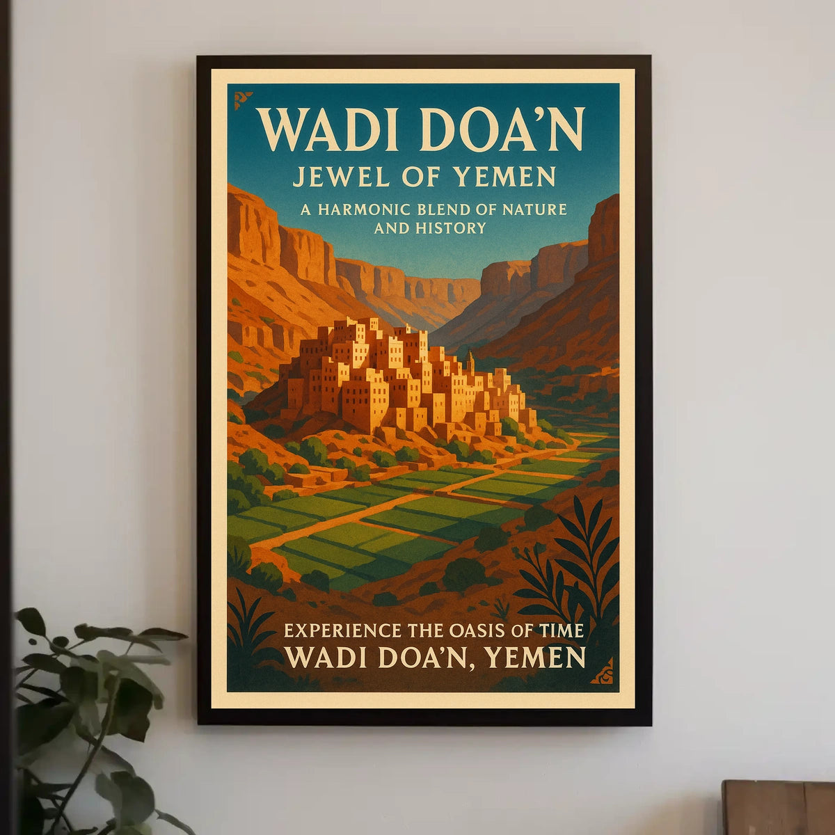 Wadi DoaN Jewel Of Yemen Poster